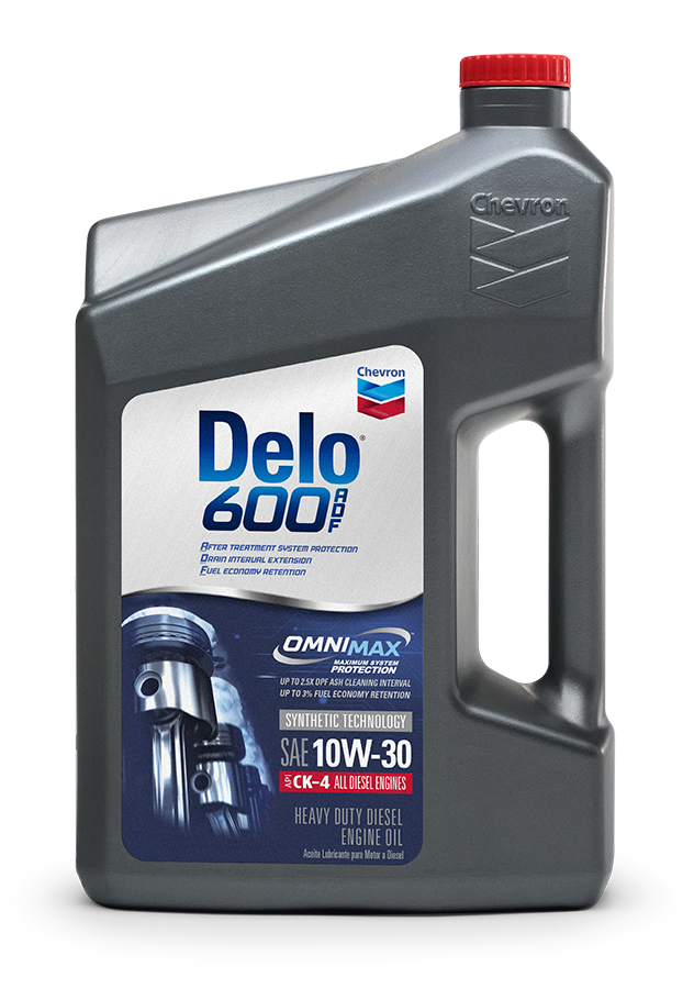 Delo® 600 ADF 10W30 Low Ash Diesel Engine Oil Chevron Lubricants (US)
